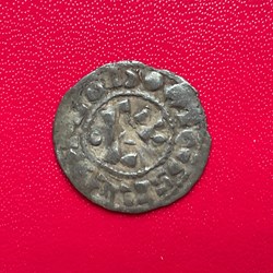 Denier Étampes 6eme type Louis VI