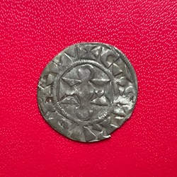 Denier Mantes 1er type Louis VII