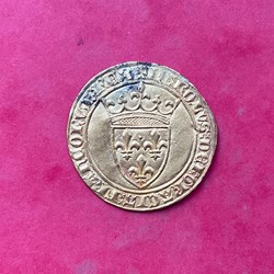 Écu d’or 2eme émission Charles VI Roi de France