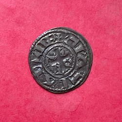 Vicomté de Limoges denier anonyme au type de Eudes dégénéré