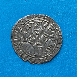 Comté de Hainaut grande plaque Marguerite II d’Avesnes