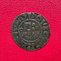 Denier Étampes 3ème type Louis VI