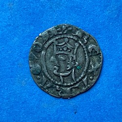 Comté de Provence denier Alphonse II tête allongée