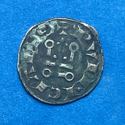 Comté de Provence Charles I d’Anjou denier tournois 3947