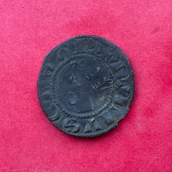 Comté de Sancerre denier anonyme attribué à Guillaume III
