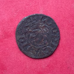 Seigneurie de Bourbon denier type Saint Maurice de Vienne