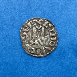 Denier Pontoise Louis VI 3ème type