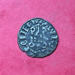 Comté de Riom Alphonse de France denier tournois