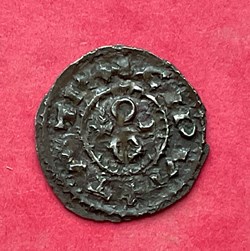 Comté de Carcassonne denier anonyme Roger I ou Raymond I