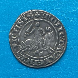Comté de Hainaut petit gros argent Marguerite de Constantinople