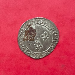 Blanc aux 3 lis 2ème émission Charles VII