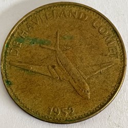 Jeton - L'épopée de l'espace - n° 13 - De Havilland Comet 1952