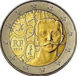 2 Euros 150e anniversaire de la naissance de Pierre de Coubertin