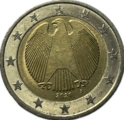 2 Euros 2020 J Hambourg
