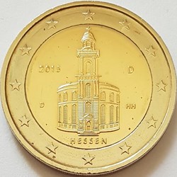 2 Euros Présidence de la Hesse au Bundesrat 2015 D Munich