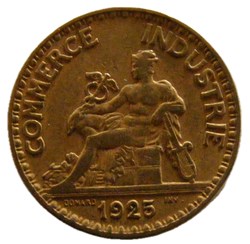 2 Francs Chambres de commerce 1925