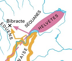 SÉQUANES - HELVÈTES