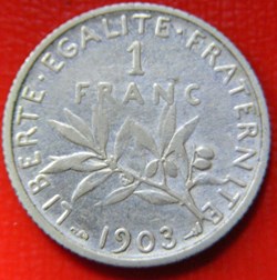1 francs Semeuse 1903