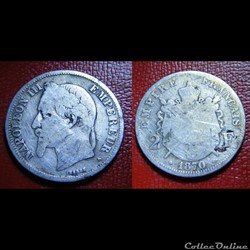 2 francs - 1870 A