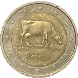 2 Euros Agriculture lettonne 2016