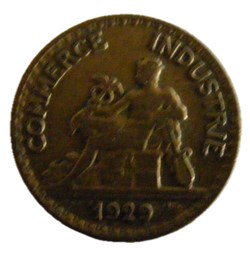 50 centimes Chambres de commerce 1929