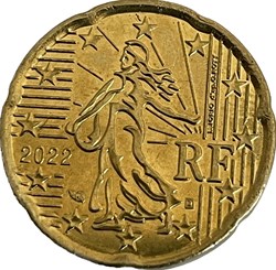 20 centimes euro 2022