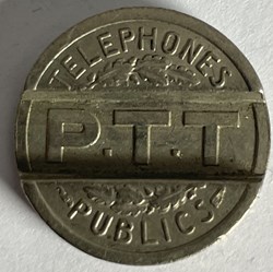 Jeton téléphonique PTT