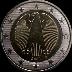 2 Euros 2024 G Karlsruhe