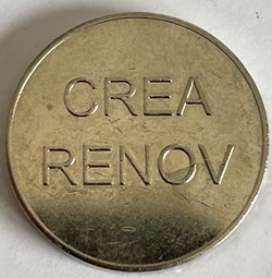 Jeton de Lavage voiture CREA RENOV