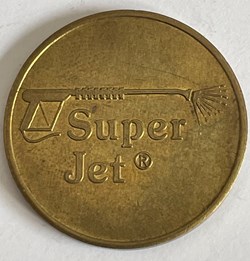Jeton de Lavage voiture Super Jet
