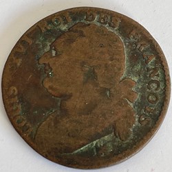 12 deniers dit "au faisceau", type FRANCOIS 1792 Marseille