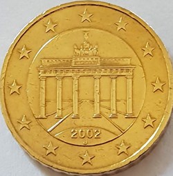 50 cents d'euro 2002 A Berlin