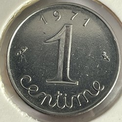 1 centime Épi 1971