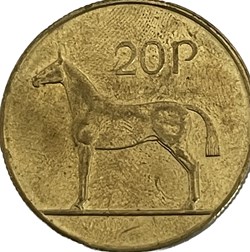 Irlande - 20 pence 1996