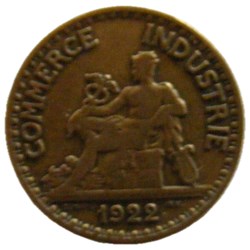 2 Francs Chambres de commerce 1922
