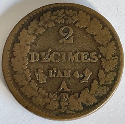 2 décimes Dupré AN4 A