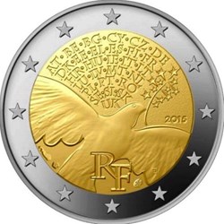 2 Euros 70 ans de la fin de la Seconde Guerre mondiale