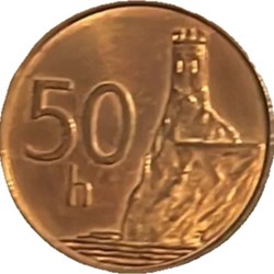 Slovaquie 50 halierov 2007