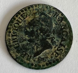 1 centime Dupré AN6 "6 Grand"