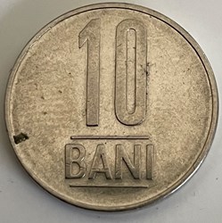 Roumanie 10 bani Aigle sans couronne 2017