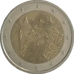 2 Euros 600e anniversaire du couronnement de Barbara de Celje 2011