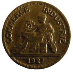 50 centimes Chambres de commerce 1927
