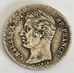 1/4 franc Charles X 1829 Lyon