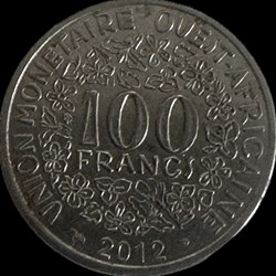 100 francs 2012