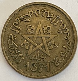 Maroc - 10 francs Mohammed V 1952