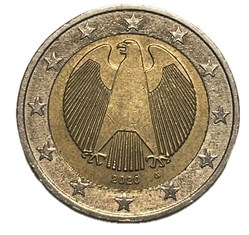 2 Euros 2020 G Karlsruhe