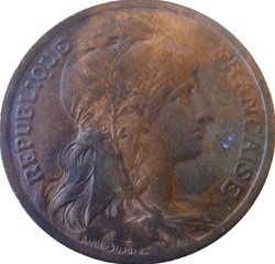 10 centimes Daniel-Dupuis 1921