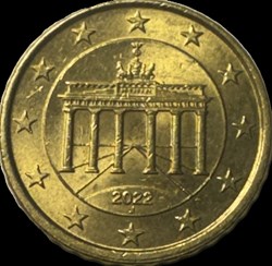10 cents euro 2022 J Hambourg