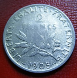2 francs Semeuse 1905