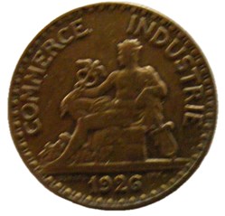 2 Francs Chambres de commerce 1926
